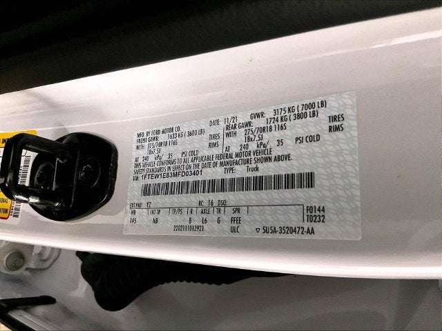 2021 Ford F-150 Tremor