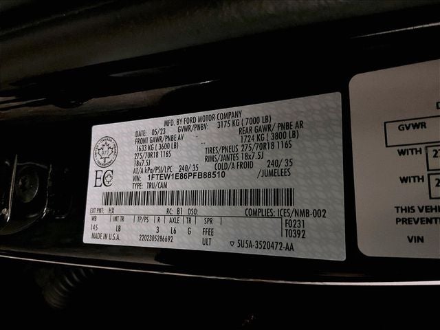 2023 Ford F-150 Tremor