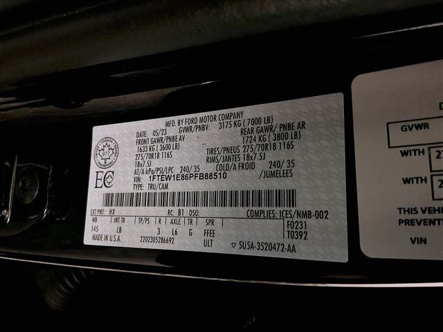2023 Ford F-150 Tremor