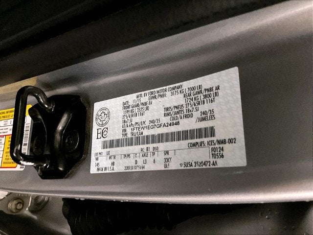 2016 Ford F-150 Lariat