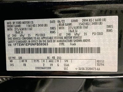 2022 Ford F-150 XLT