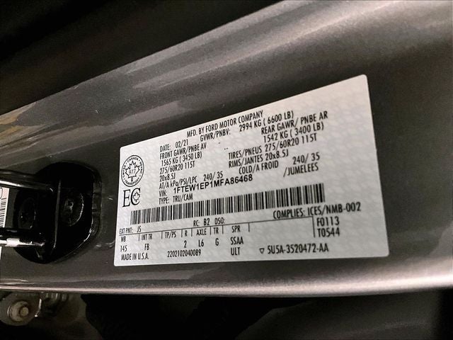 2021 Ford F-150 XLT