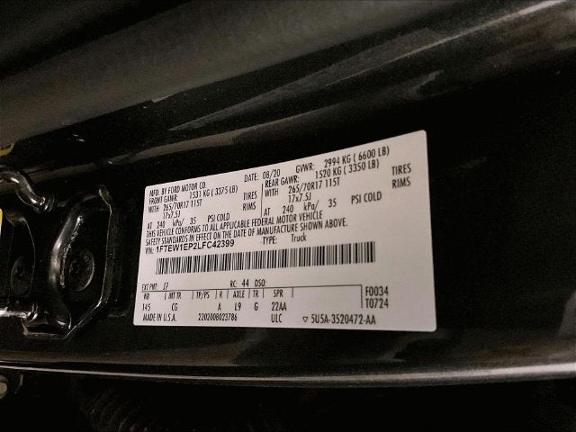 2020 Ford F-150 XL