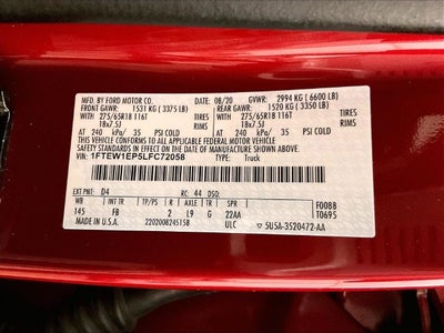 2020 Ford F-150 XLT
