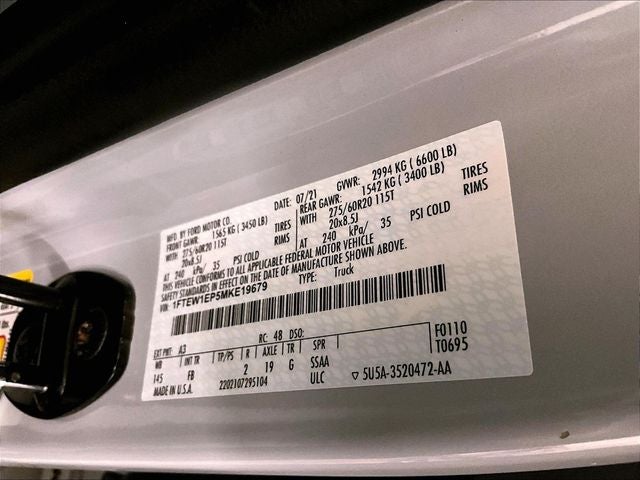 2021 Ford F-150 XLT