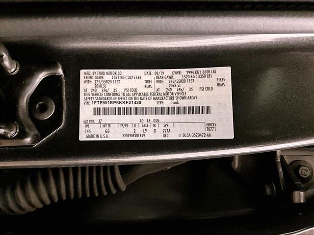 2019 Ford F-150 XL
