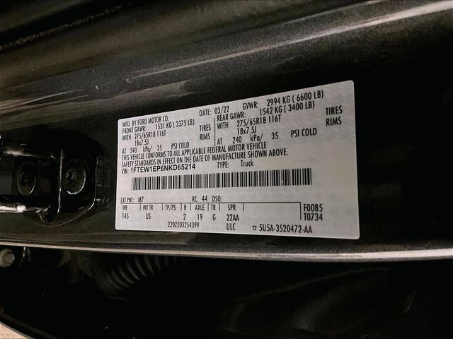 2022 Ford F-150 XLT