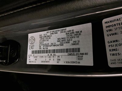 2021 Ford F-150 Lariat
