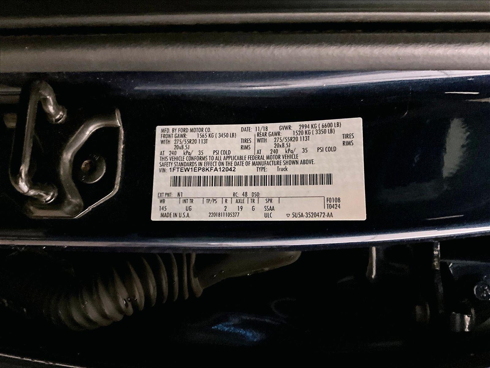 2019 Ford F-150 XLT