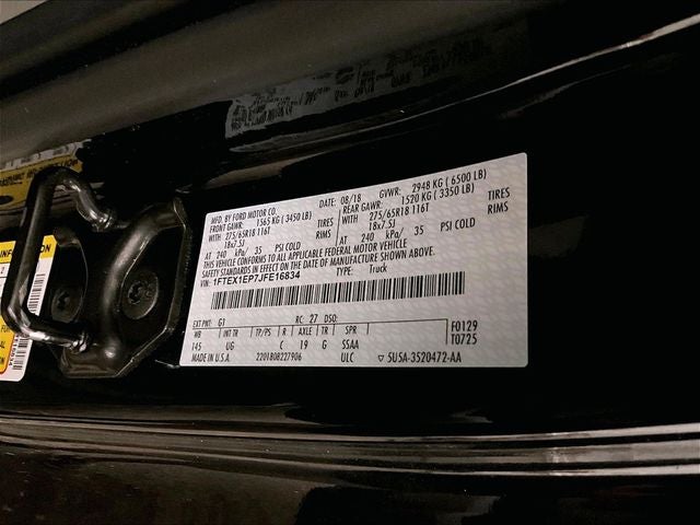 2018 Ford F-150 XLT