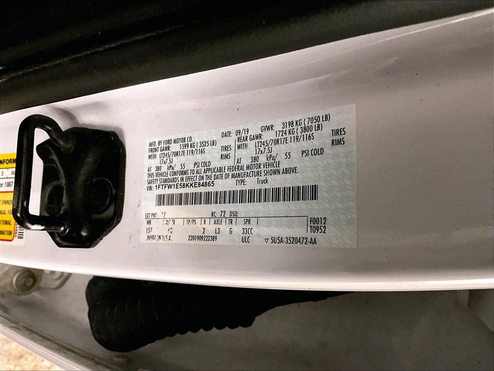 2019 Ford F-150 XL