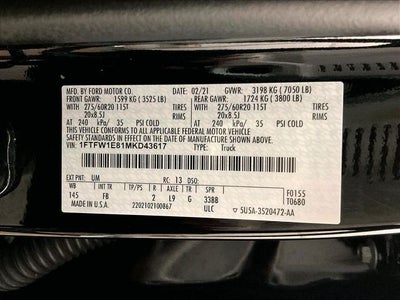 2021 Ford F-150 XLT