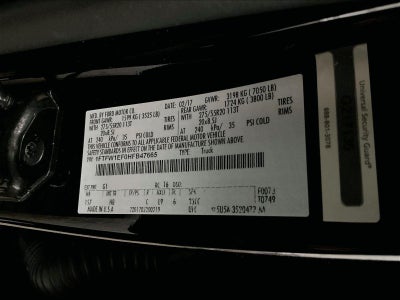 2017 Ford F-150 Lariat