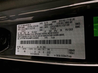 2021 Ford F-150 Raptor