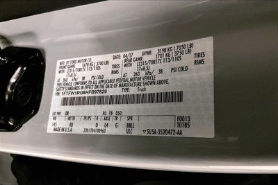 2017 Ford F-150 Raptor