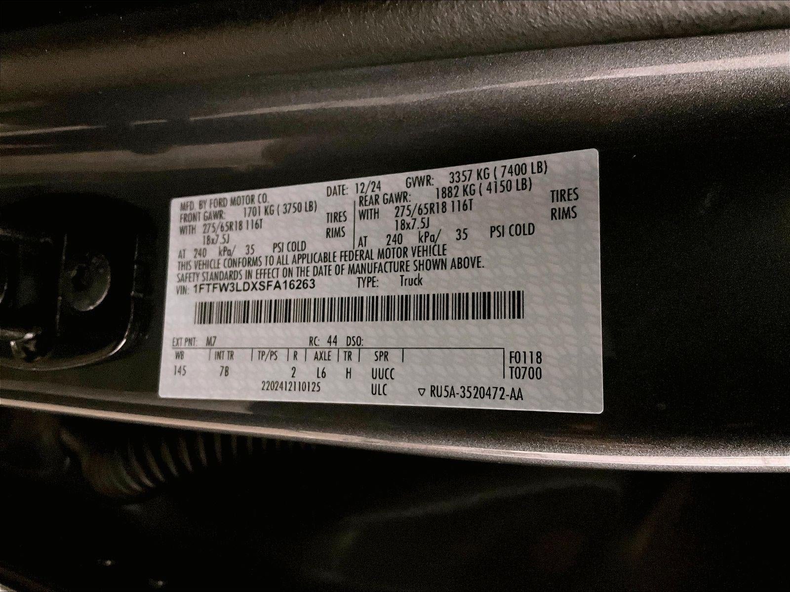 2025 Ford F-150 XLT