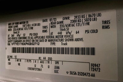 2023 Ford Transit Cargo Van Base