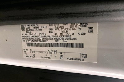 2015 Ford Transit Cargo Van Base