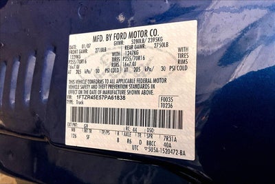 2007 Ford Ranger XLT