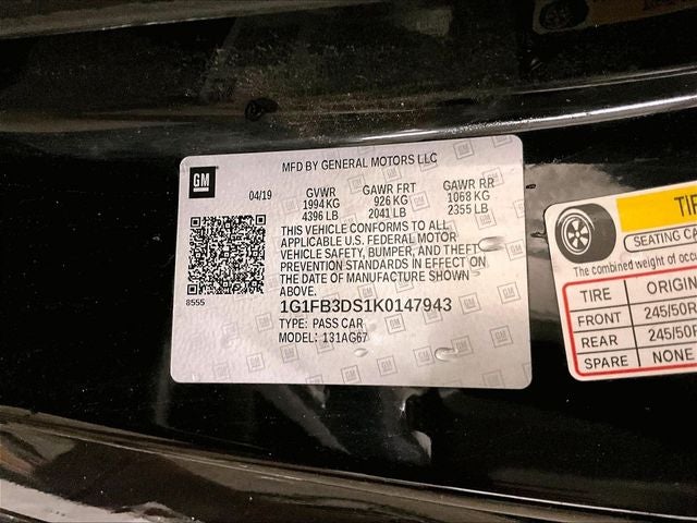 2019 Chevrolet Camaro 1LT