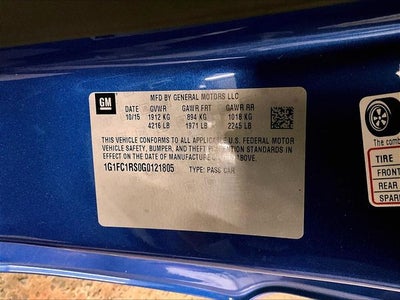 2016 Chevrolet Camaro 2LT 2LT