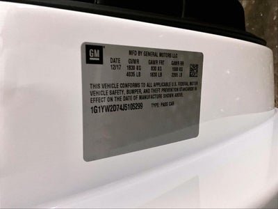 2018 Chevrolet Corvette Grand Sport 1LT