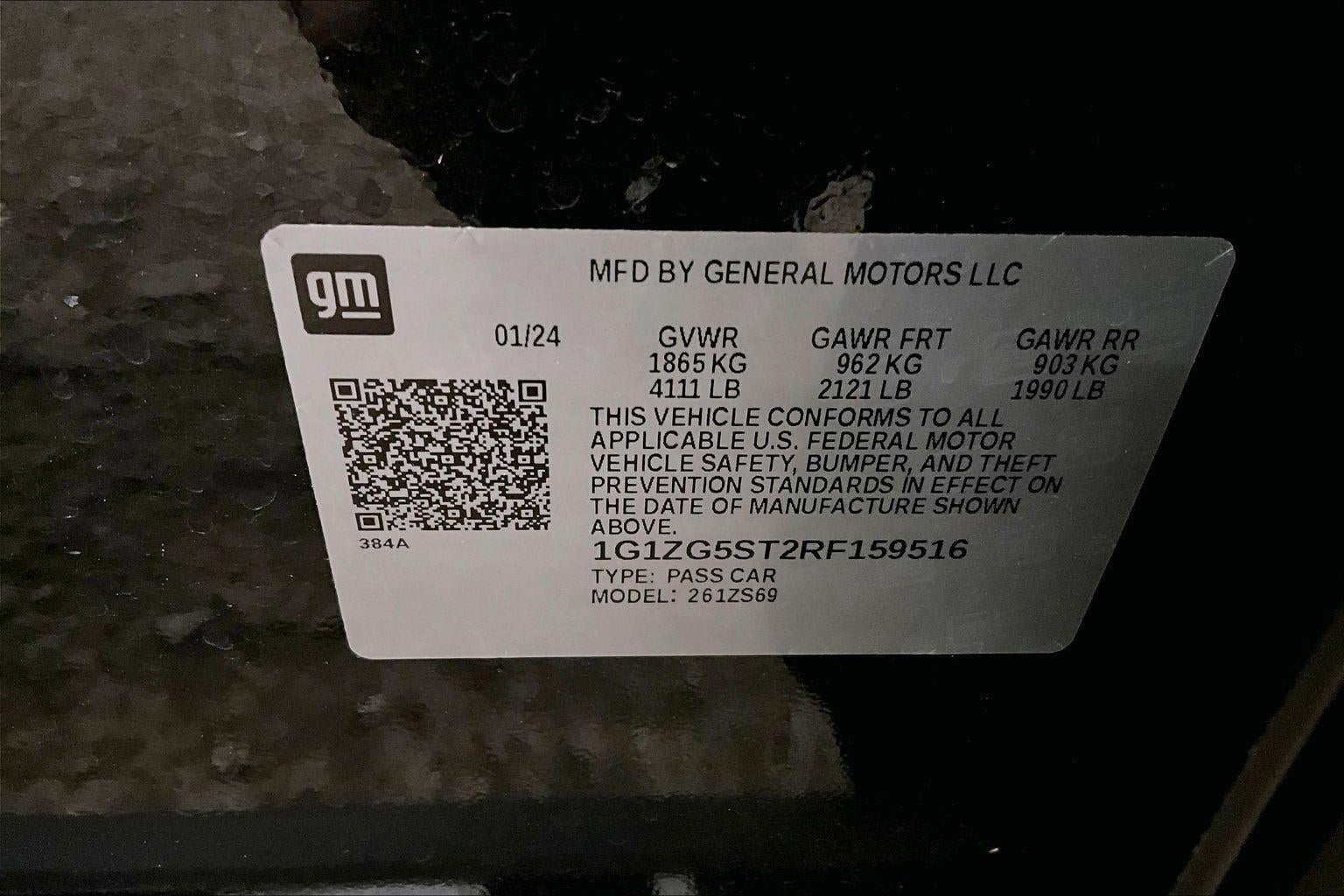 2024 Chevrolet Malibu RS