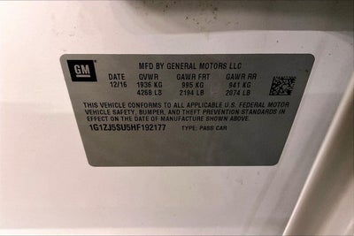 2017 Chevrolet Malibu Hybrid