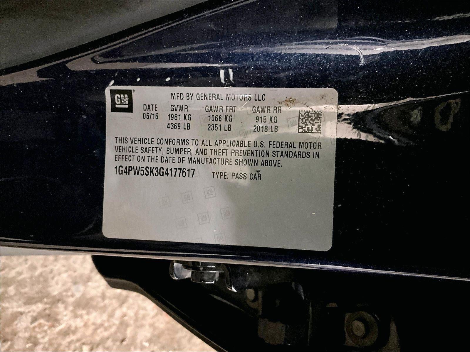 2016 Buick Verano Sport Touring