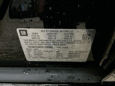 2017 Chevrolet Colorado 4WD LT