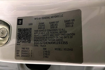 2021 Chevrolet Colorado 4WD Z71