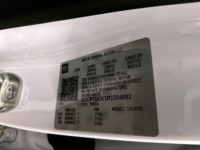 2024 Chevrolet Colorado Work Truck