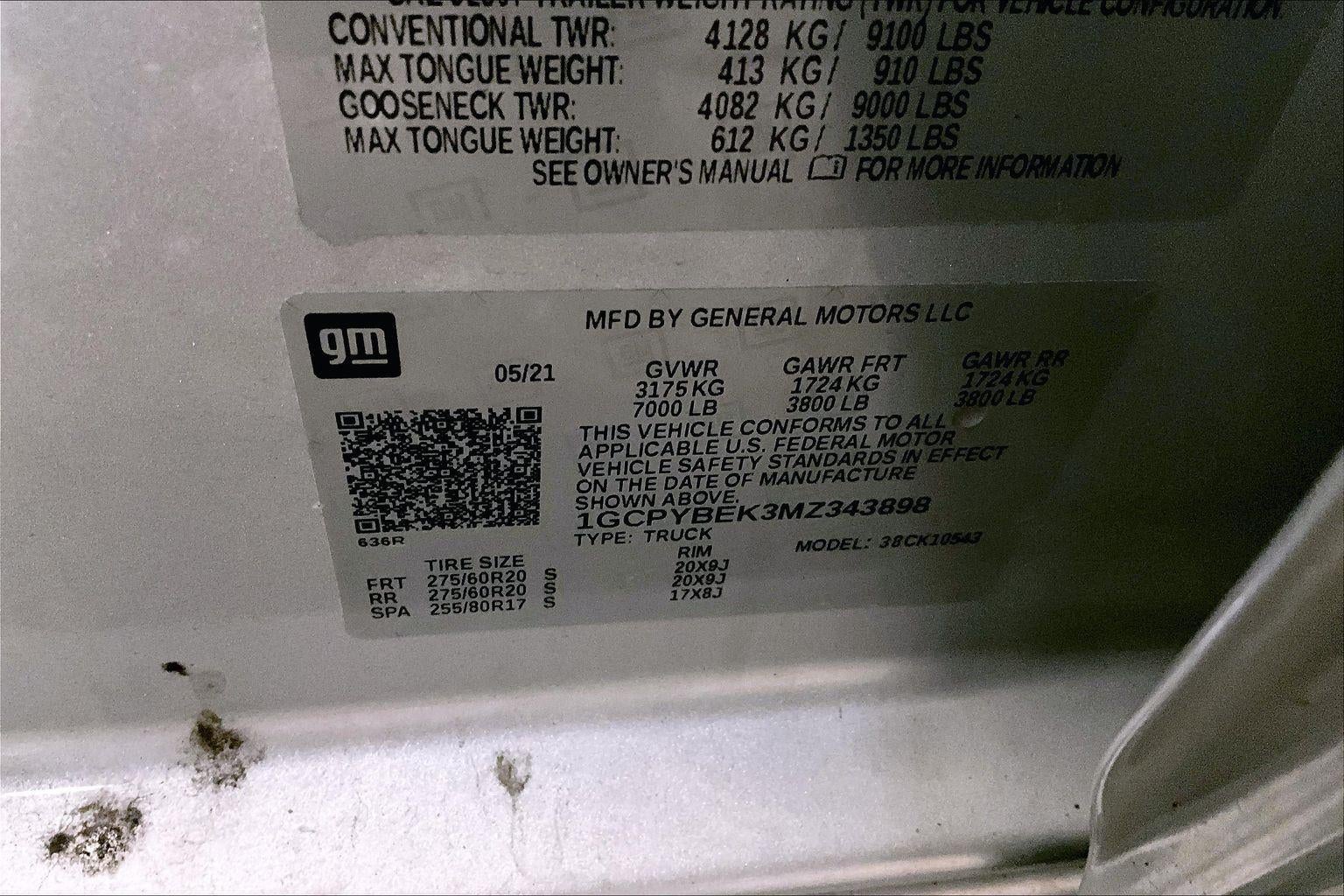 2021 Chevrolet Silverado 1500 Custom