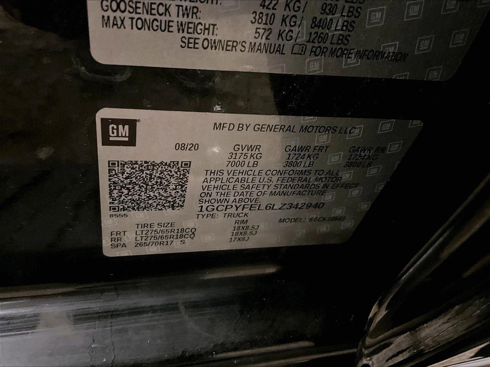 2020 Chevrolet Silverado 1500 LT Trail Boss