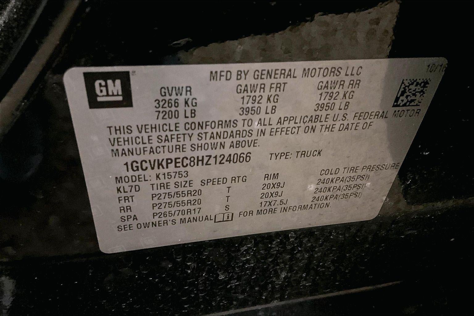 2017 Chevrolet Silverado 1500 Custom