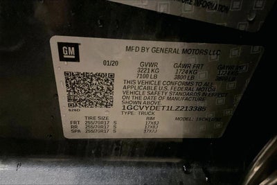 2020 Chevrolet Silverado 1500 LT