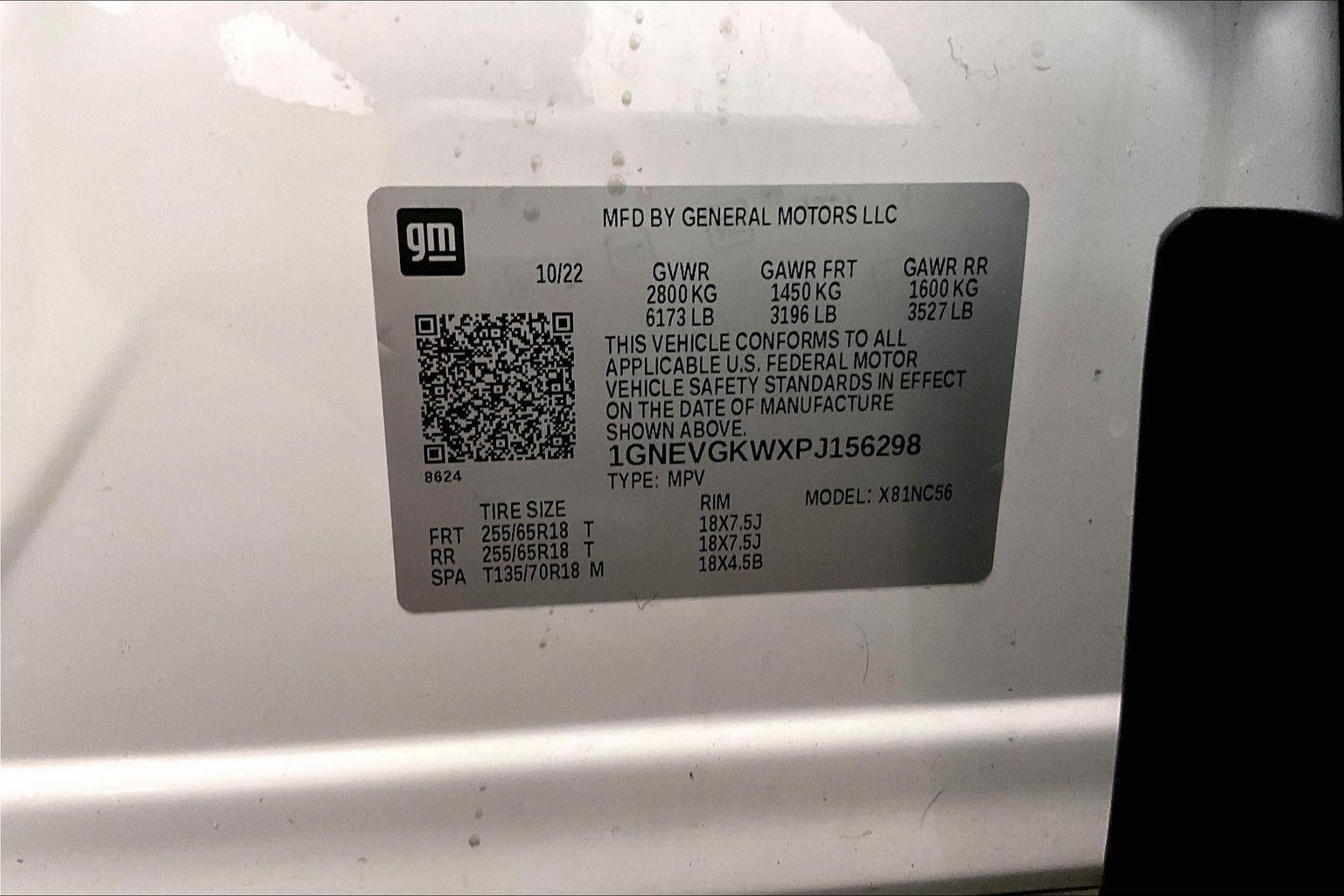 2023 Chevrolet Traverse LT Cloth