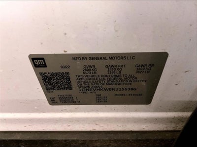 2022 Chevrolet Traverse LT Leather