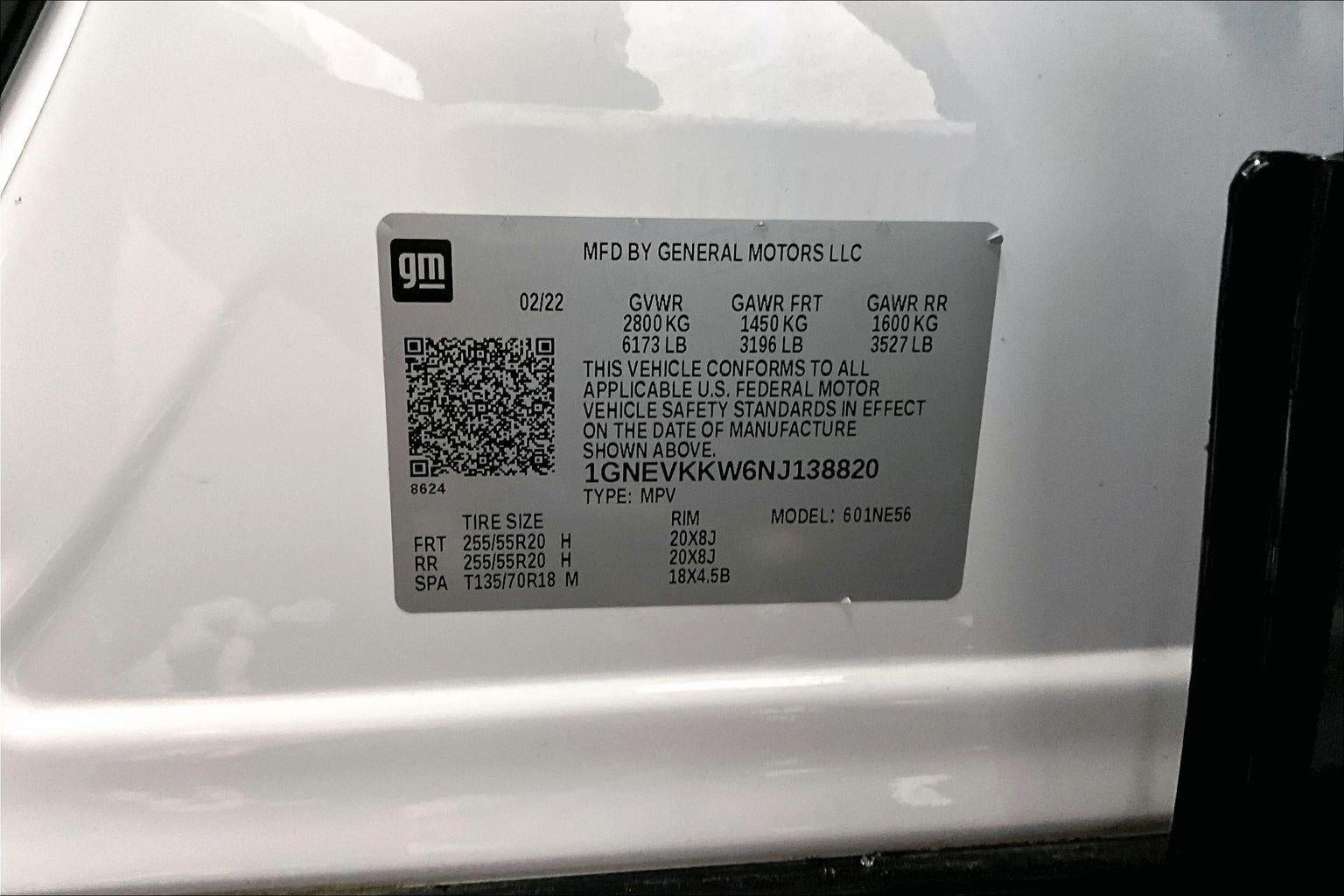 2022 Chevrolet Traverse Premier