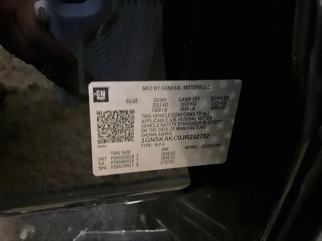 2018 Chevrolet Tahoe LS