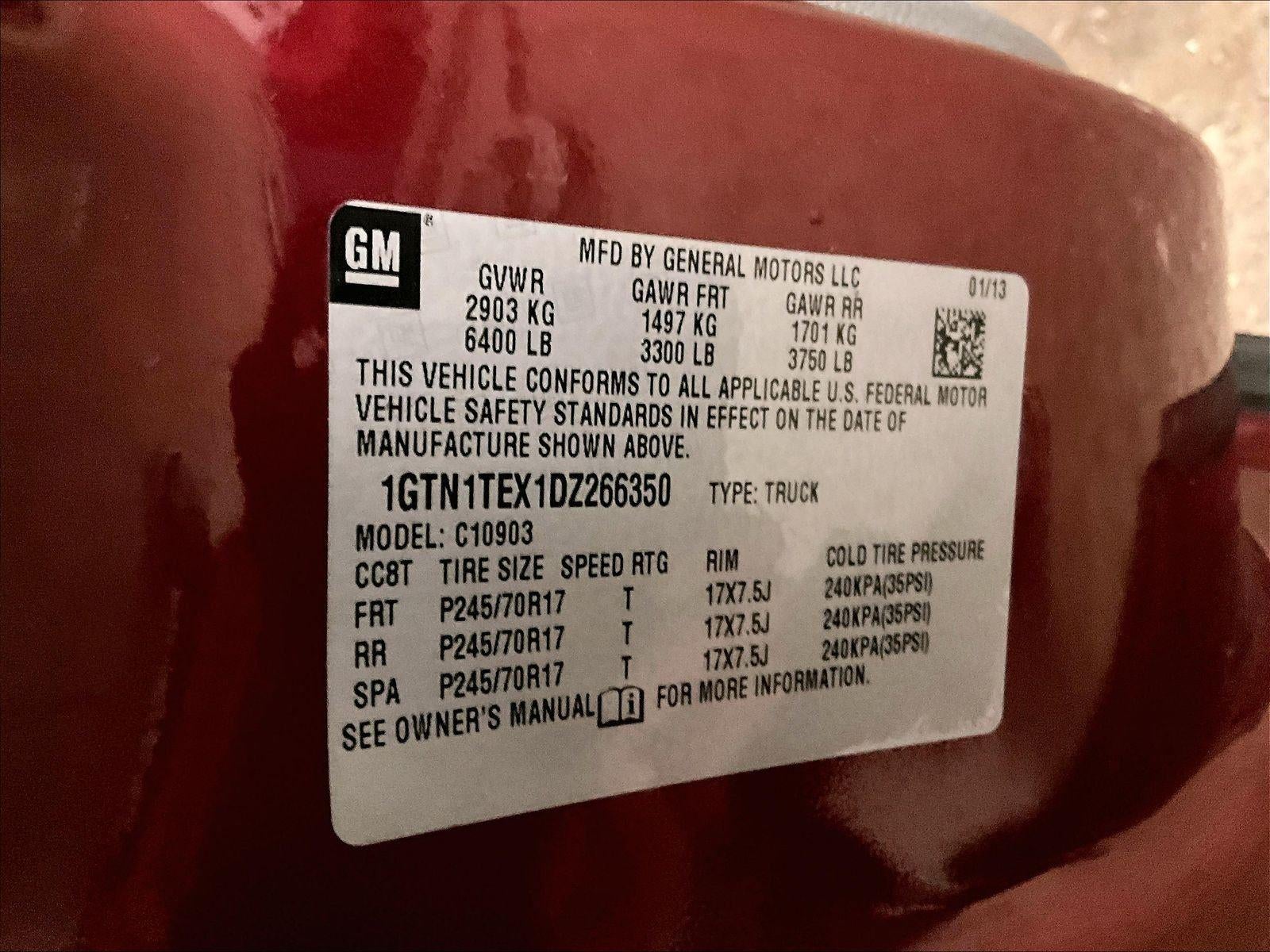 2013 GMC Sierra 1500 Work Truck