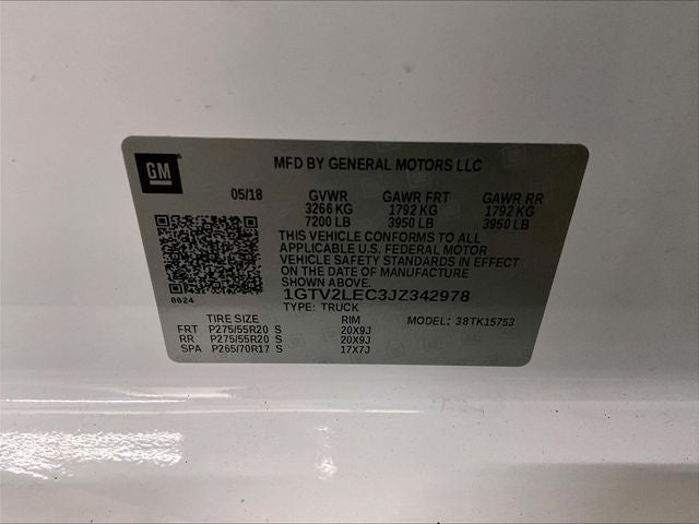 2018 GMC Sierra 1500 Base