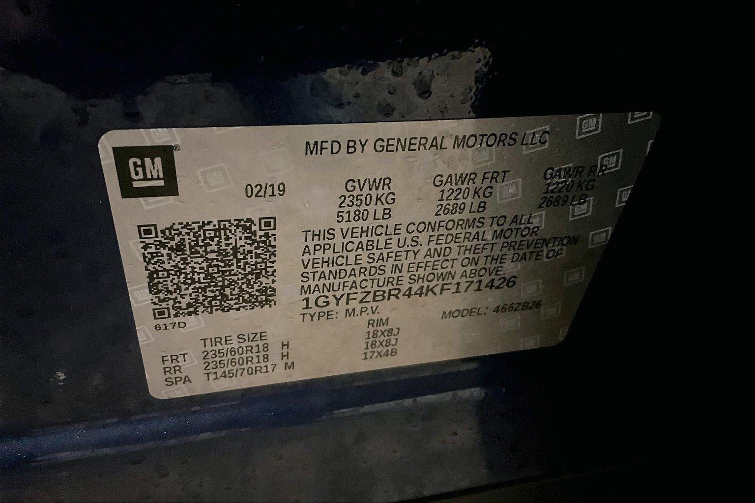 2019 Cadillac XT4 AWD Luxury