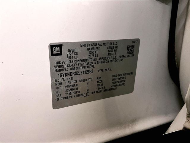 2018 Cadillac XT5 Luxury