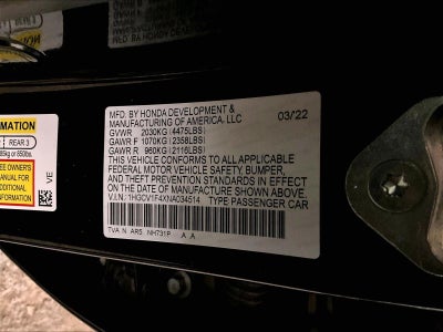 2022 Honda Accord Sport Special Edition