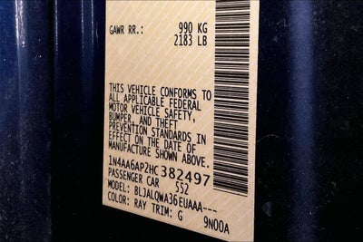 2017 Nissan Maxima S