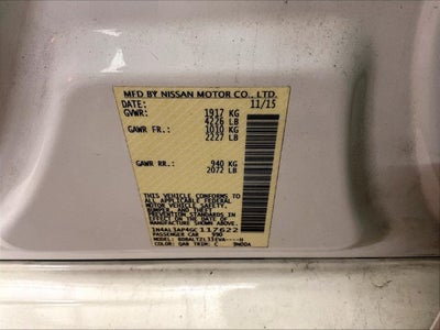 2016 Nissan Altima 2.5 SL