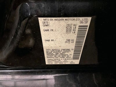 2018 Nissan Altima 2.5 S