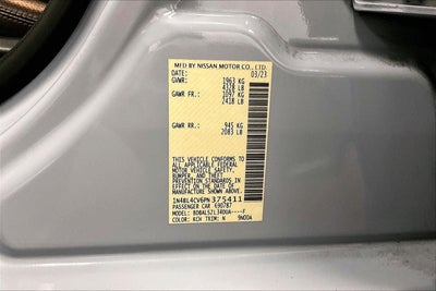 2023 Nissan Altima 2.5 SR