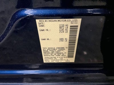2021 Nissan Leaf S Plus